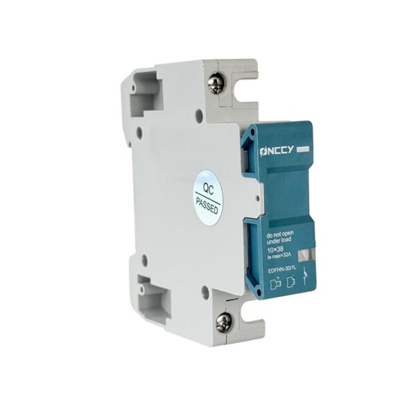 dc fuse holder with light