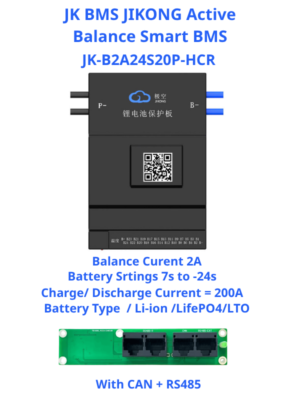7s to 24s jk bms jikong active balance smart 200a